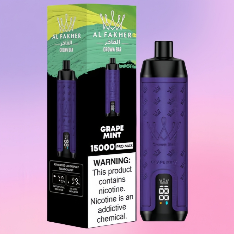 Crown Bar 15000 Puffs Grape Mint