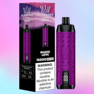 Al Fakher Crown Bar 15000 Puffs Magic Love Goût