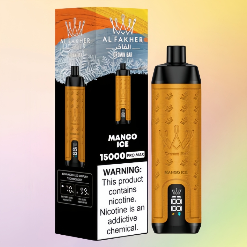 Al Fakher Crown Bar 15000 Puffs Mango Ice