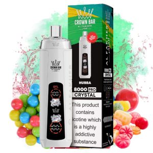 Al Fakher Crown Bar 8000 Vape Hubba Goût
