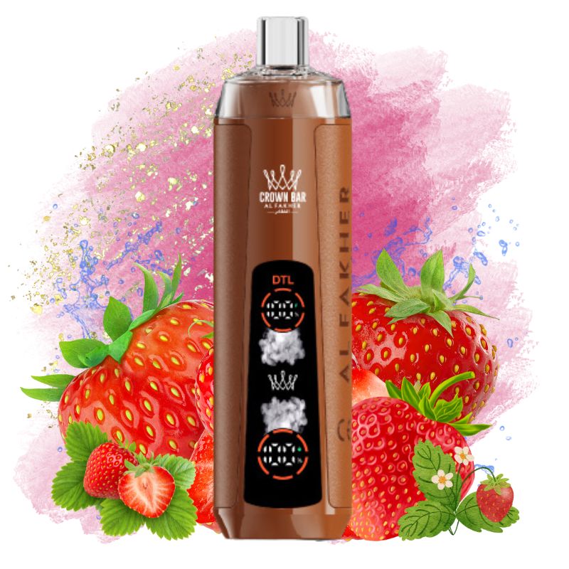 Al Fakher Crown Bar 8000 Strawberry Punch
