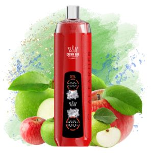Al Fakher Crown Bar 8000 Puffs Two Apple Goût