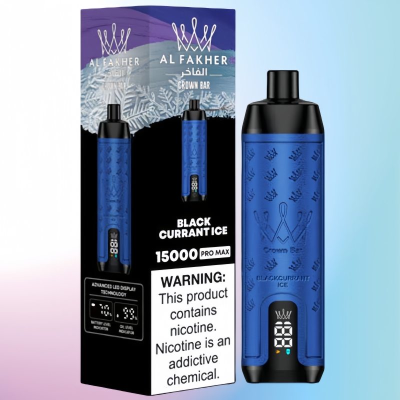 Crown Bar Al Fakher Vape 15000 Blackcurrant Ice