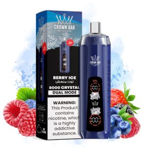 Al Fakher Crown Bar 8000 Berry Ice Goût