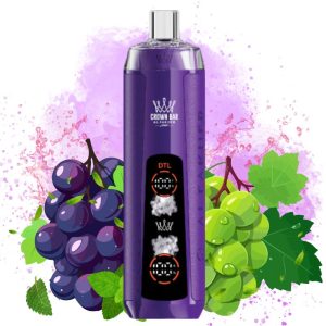 Al Fakher Crown Bar 8k Grape Mint Goût