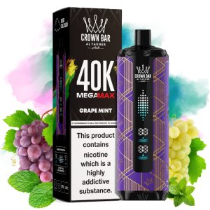 al fakher mega max 40000 Grape mint jpg