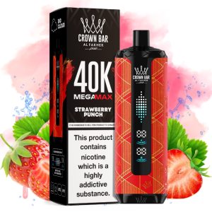al fakher mega max 40000 strawberry punch jpg